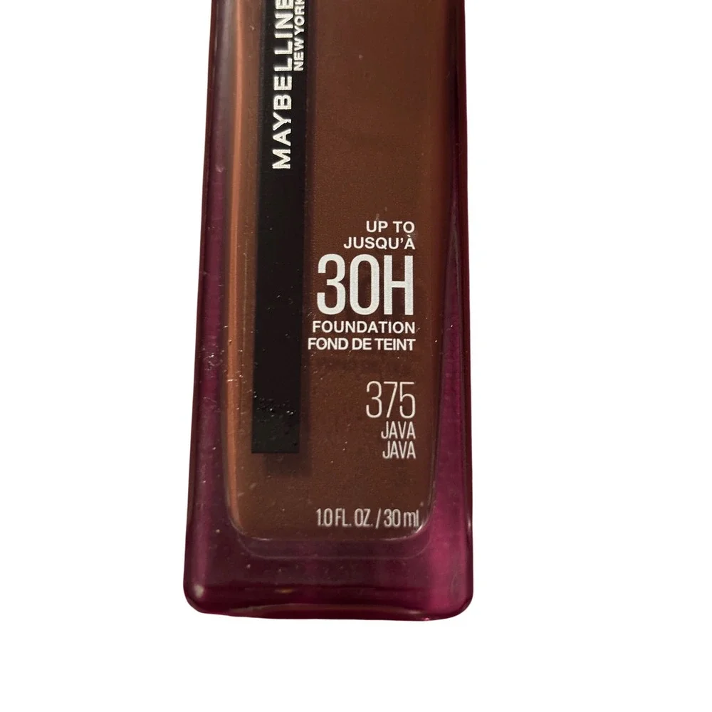 Maybelline Super Stay Active Wear 30H Matte Foundation 1oz 375‎ Java